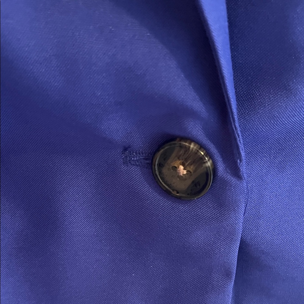 Roaman's 26w Women's Royal Blue Suit Jacket brand new - Picture 3 of 7